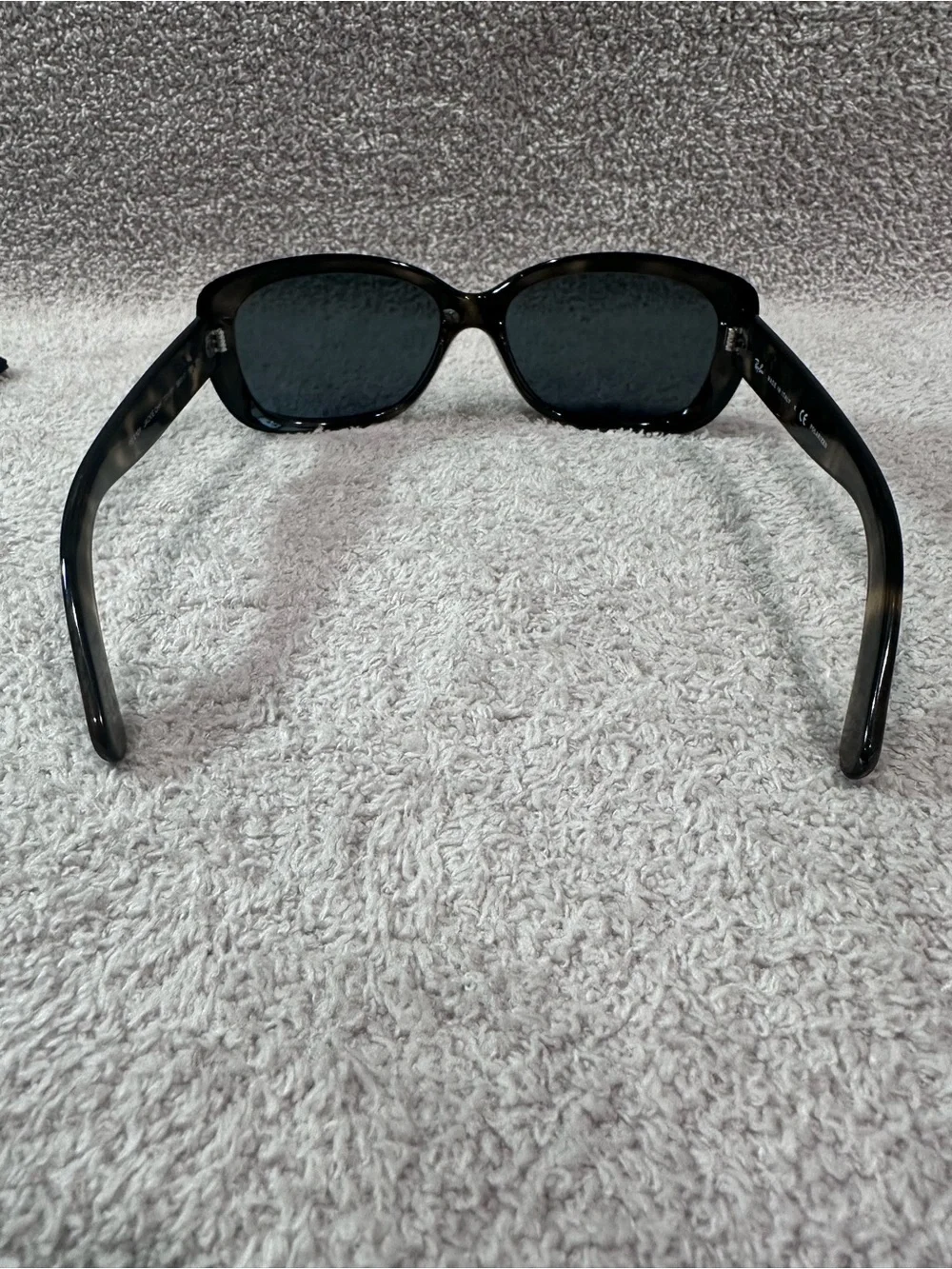 Ray Ban Jackie Ohh Classic Black Women's Oversized Sunglasses - Picture 4 of 9